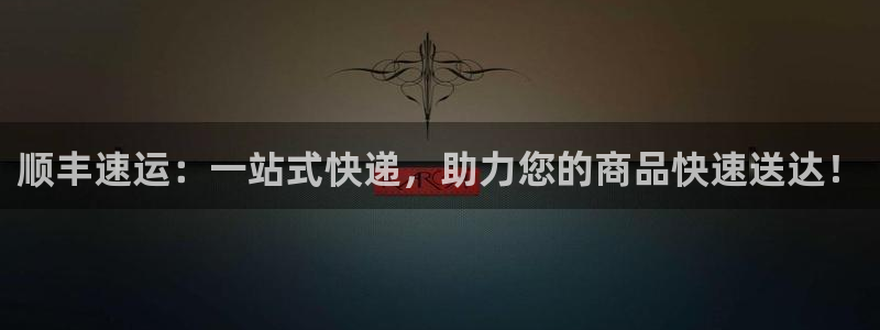 超凡国际如何看计划：顺丰速运：一站式
