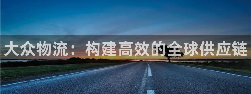 pc超凡国际怎么注册：大众物流：构建